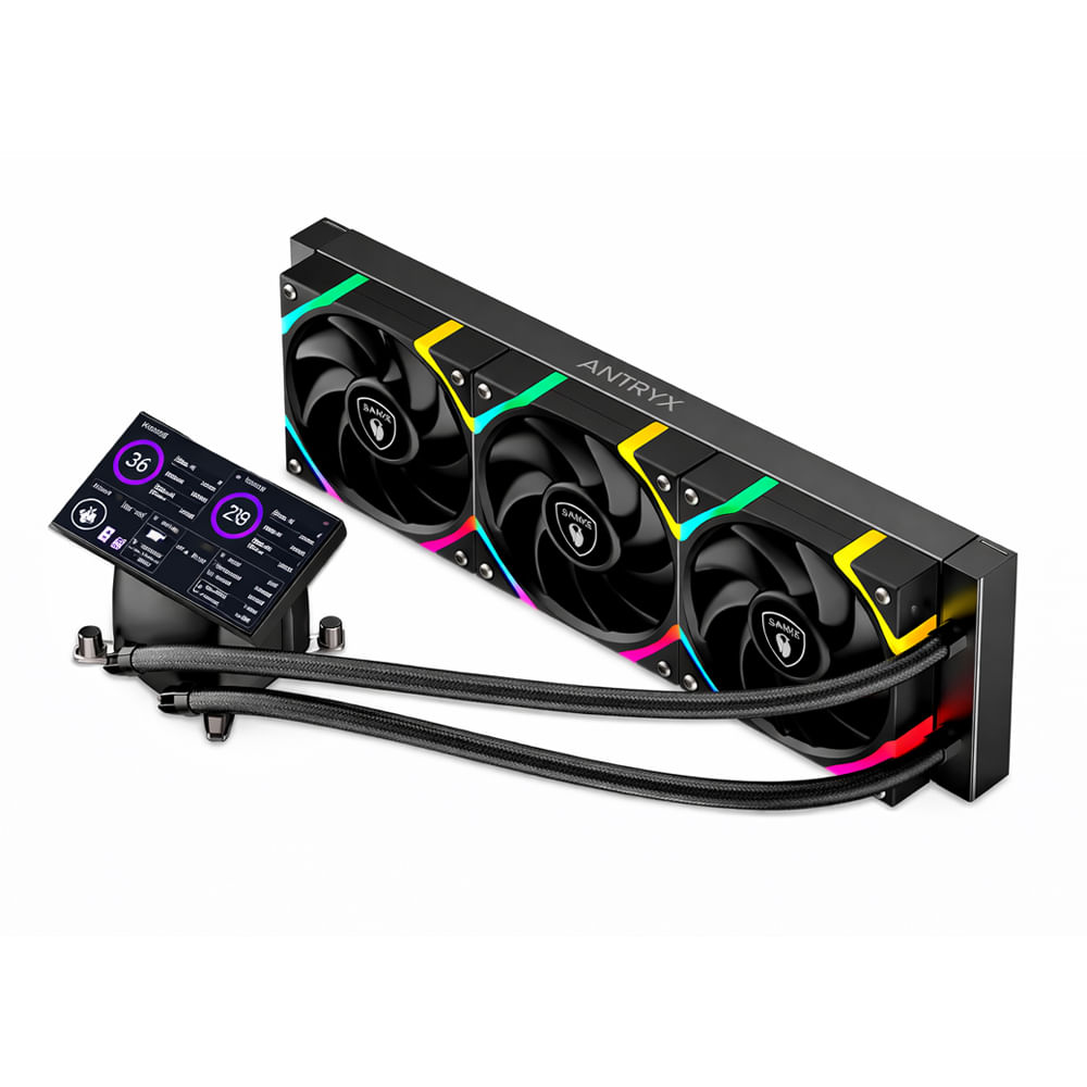 Cooler CPU ANTRYX Triton Vision SP360 con pantalla LCD 5""