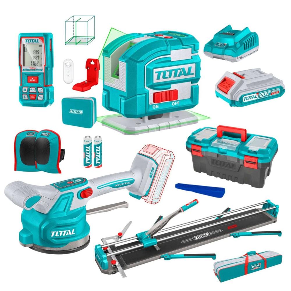 Combo enchapador industrial Total TOS250911-TTVLI20018