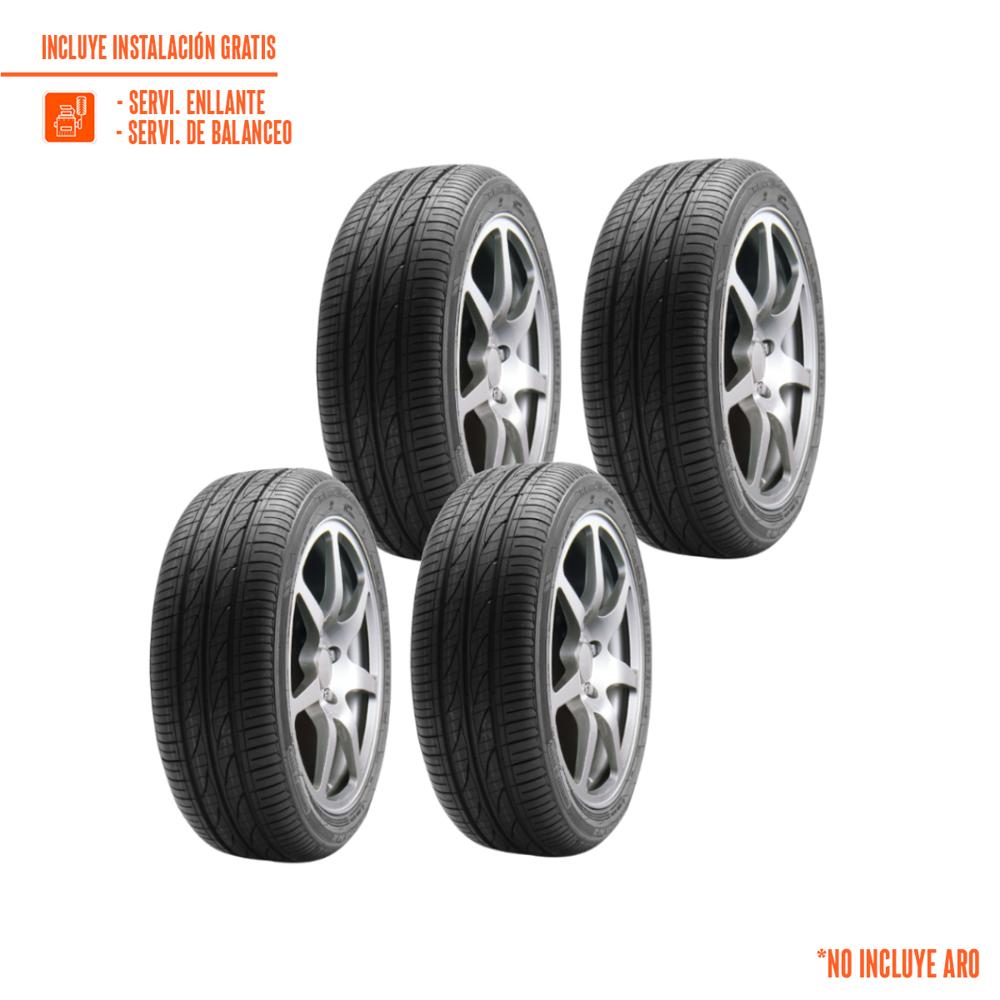 Pack de 4 Llantas 185/70R14 RYDANZ REAC R05 88T Letras Blancas