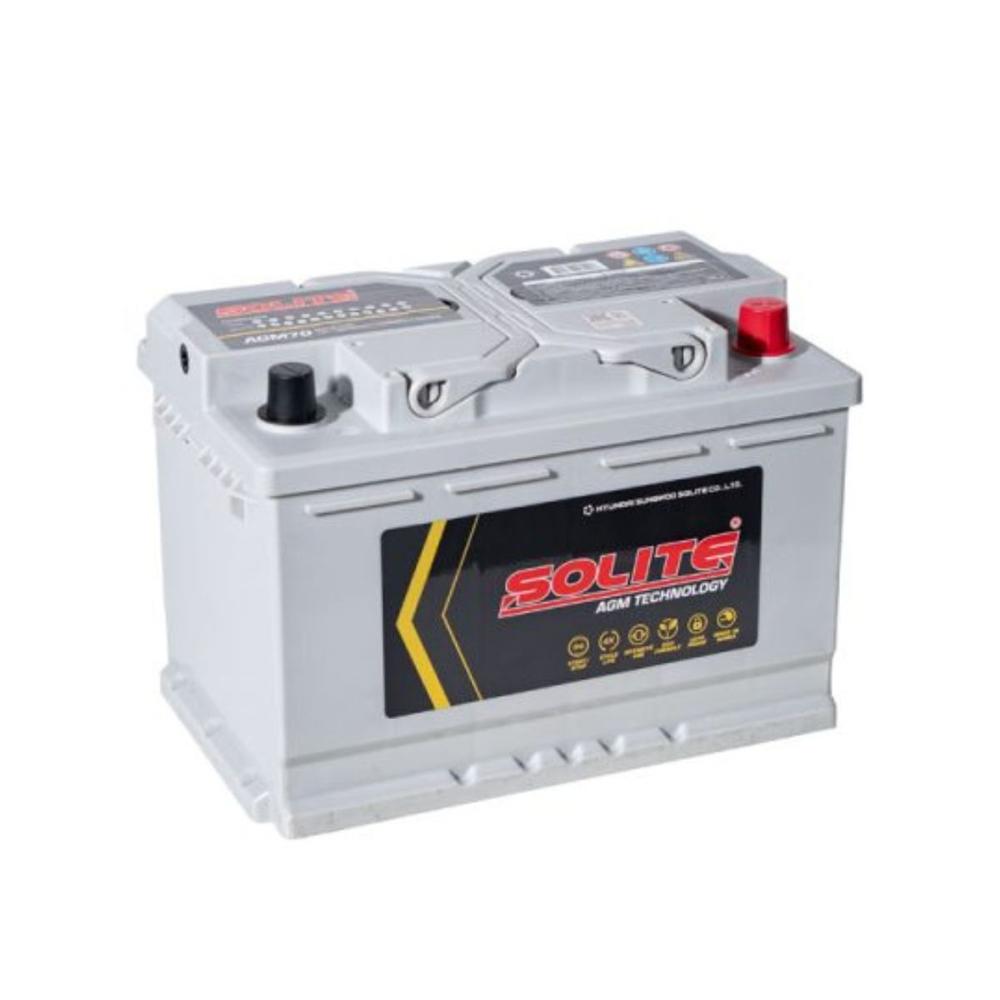 Batería Auto SOLITE AGM LN3 70AH/760CCA