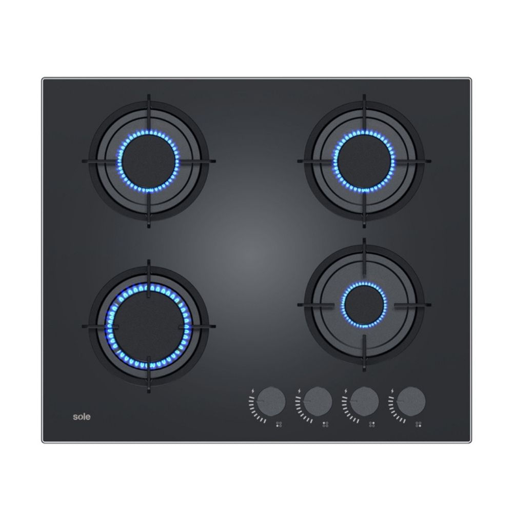 Cocina Empotrable Solco049V2 4 hornillas Sole
