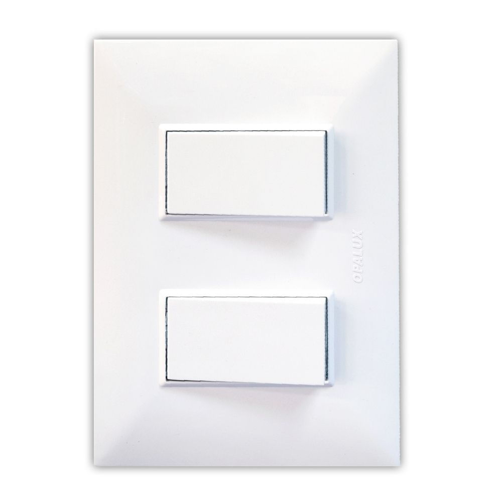 Interruptor Doble Kf Opalux