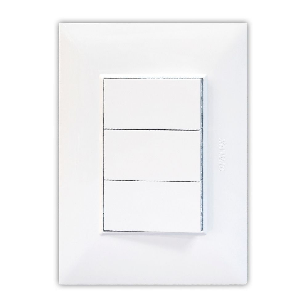 Interruptor Triple Kf Opalux