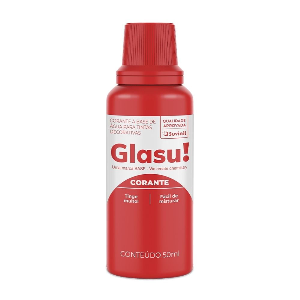 Colorante Glasu Rojo 50ml