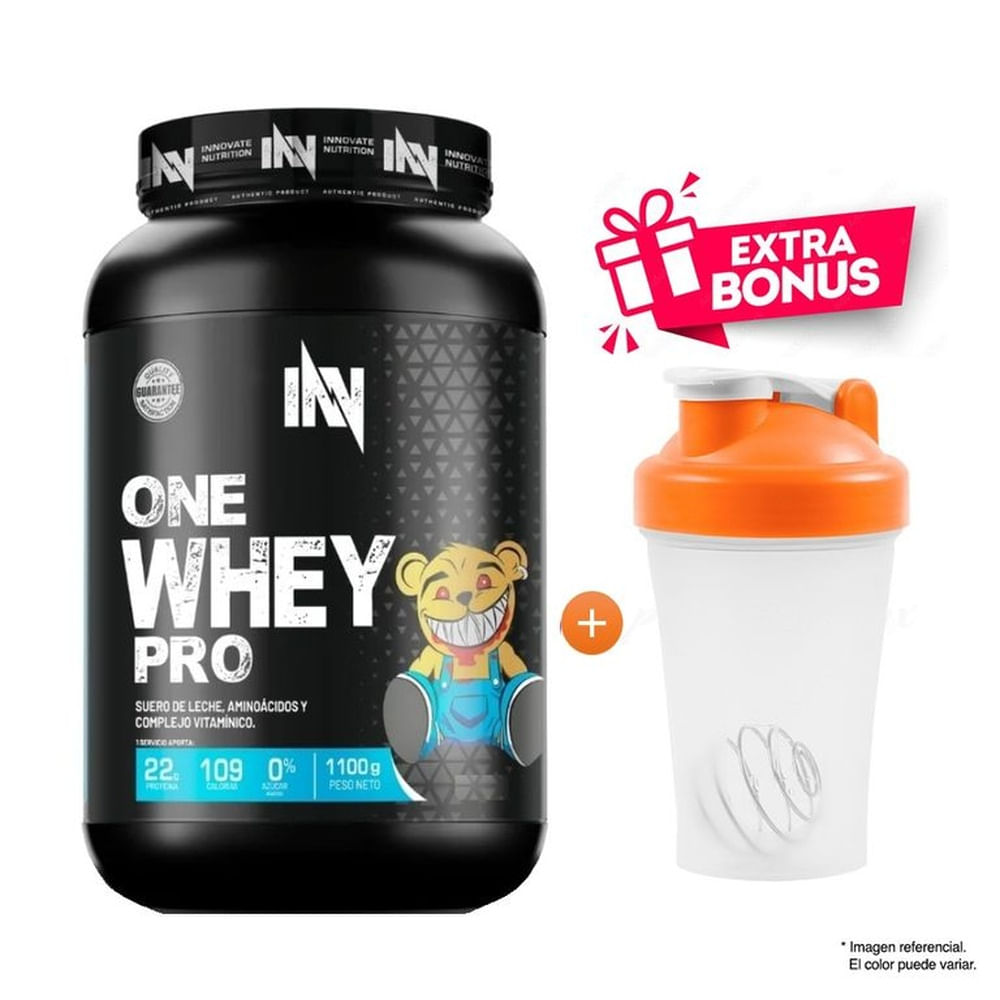 Proteina Suero De Leche One Whey Pro INN 1.1 Kg Chocolate
