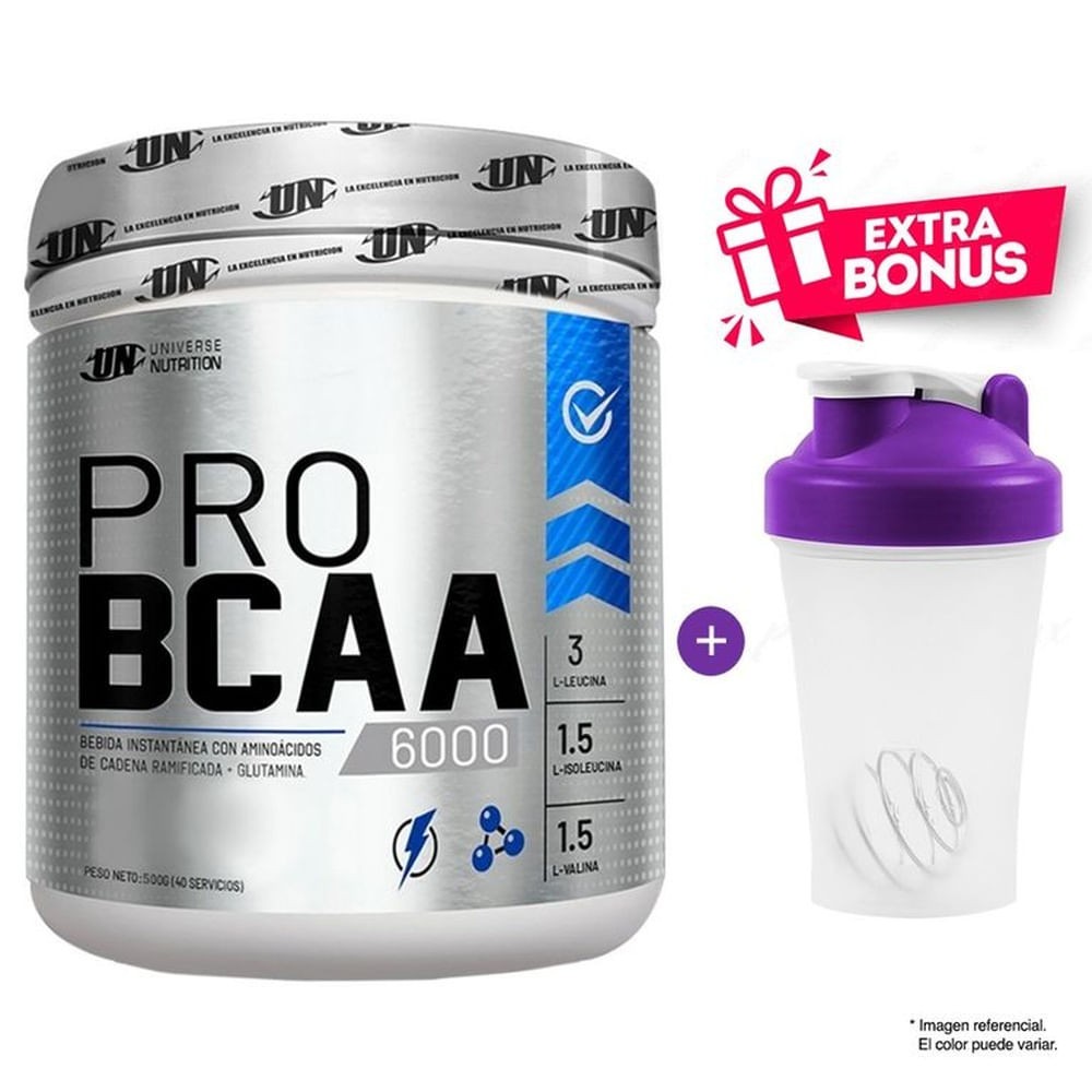 PRO BCAA 6000 500GR UNIVERSE NUTRITION FRUIT PUNCH