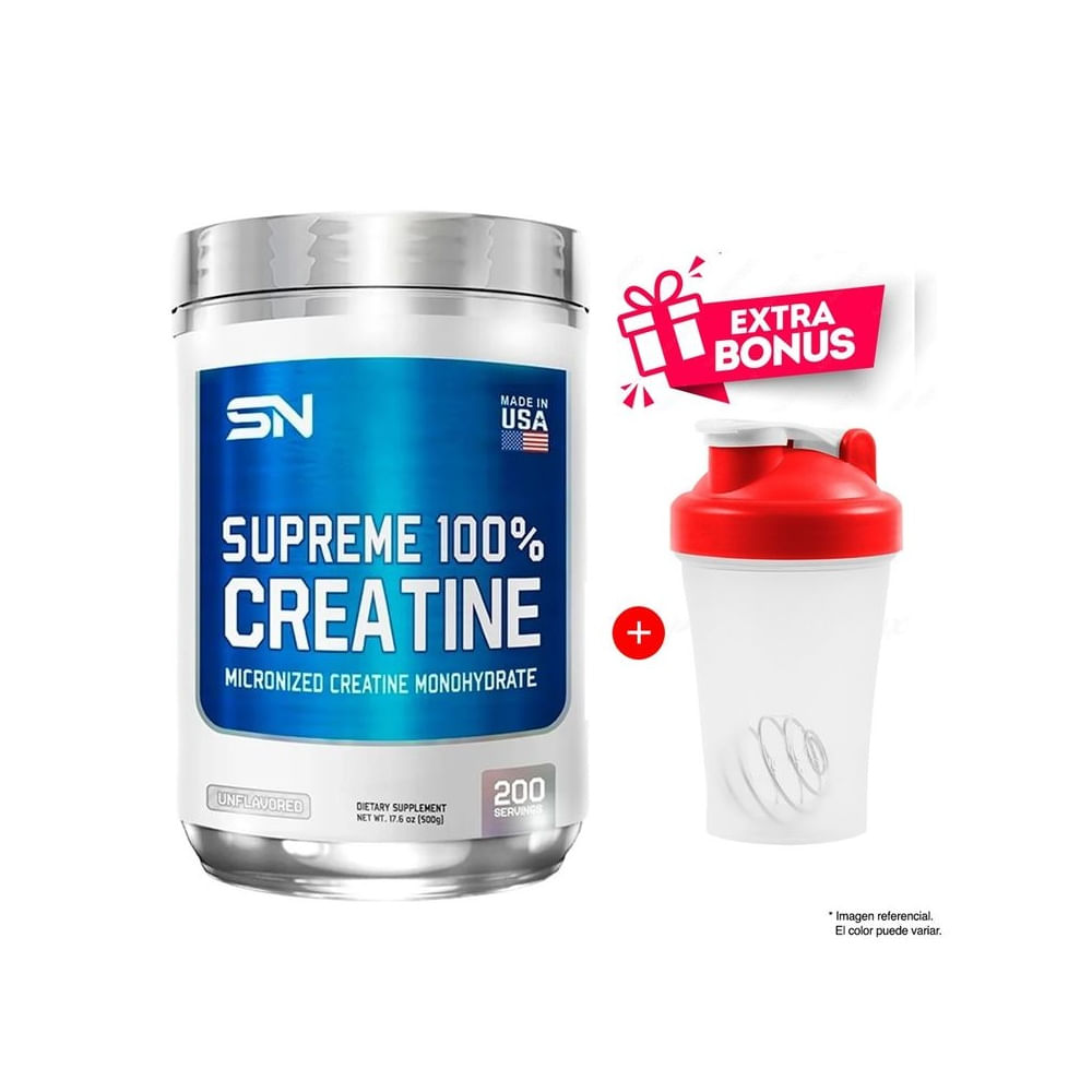 CREATINE 500 GR SUPREME NUTRITION CREATINE MONOHYDRATE