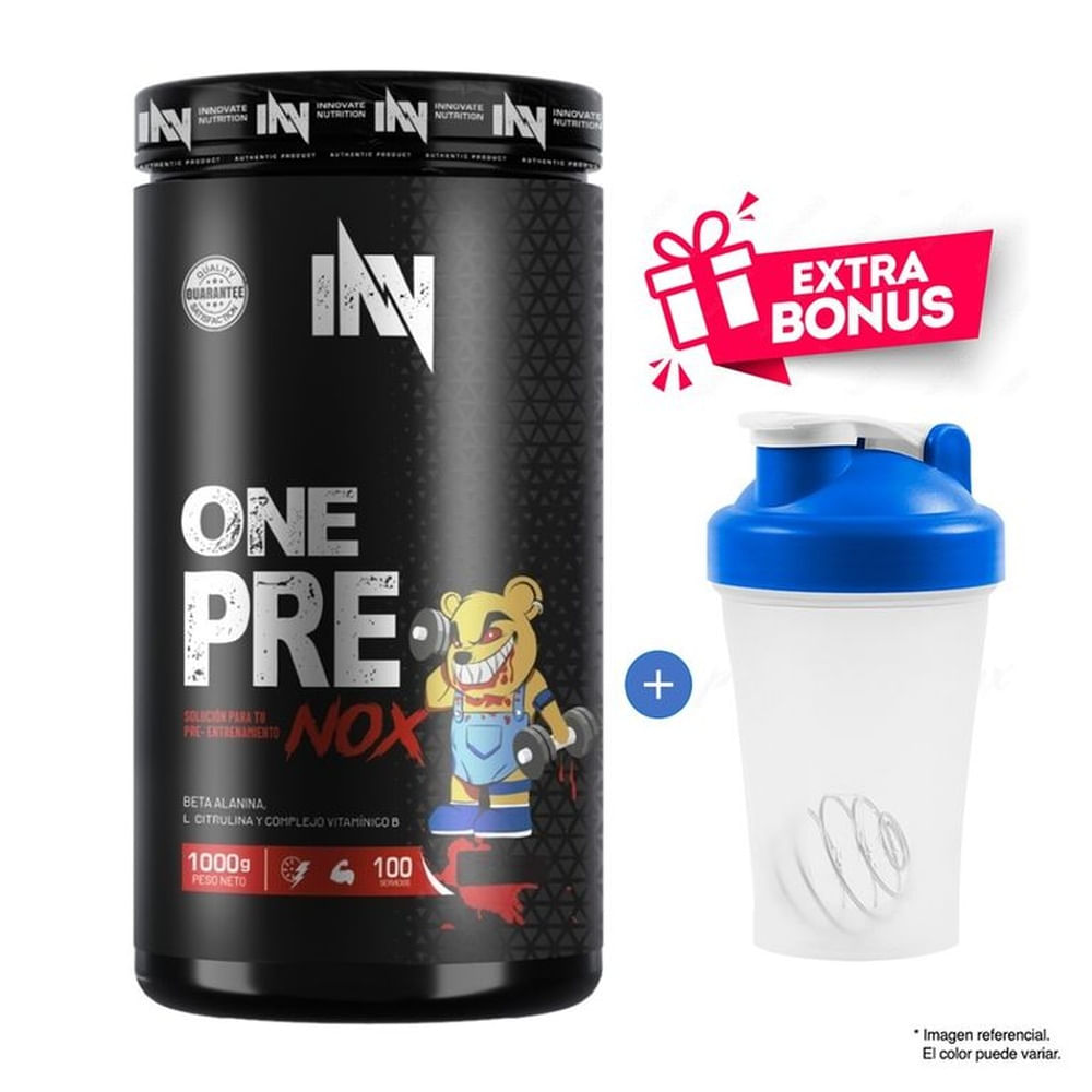 Pre - Entreno Innovate Nutrition One Pre Nox 1kg Mora