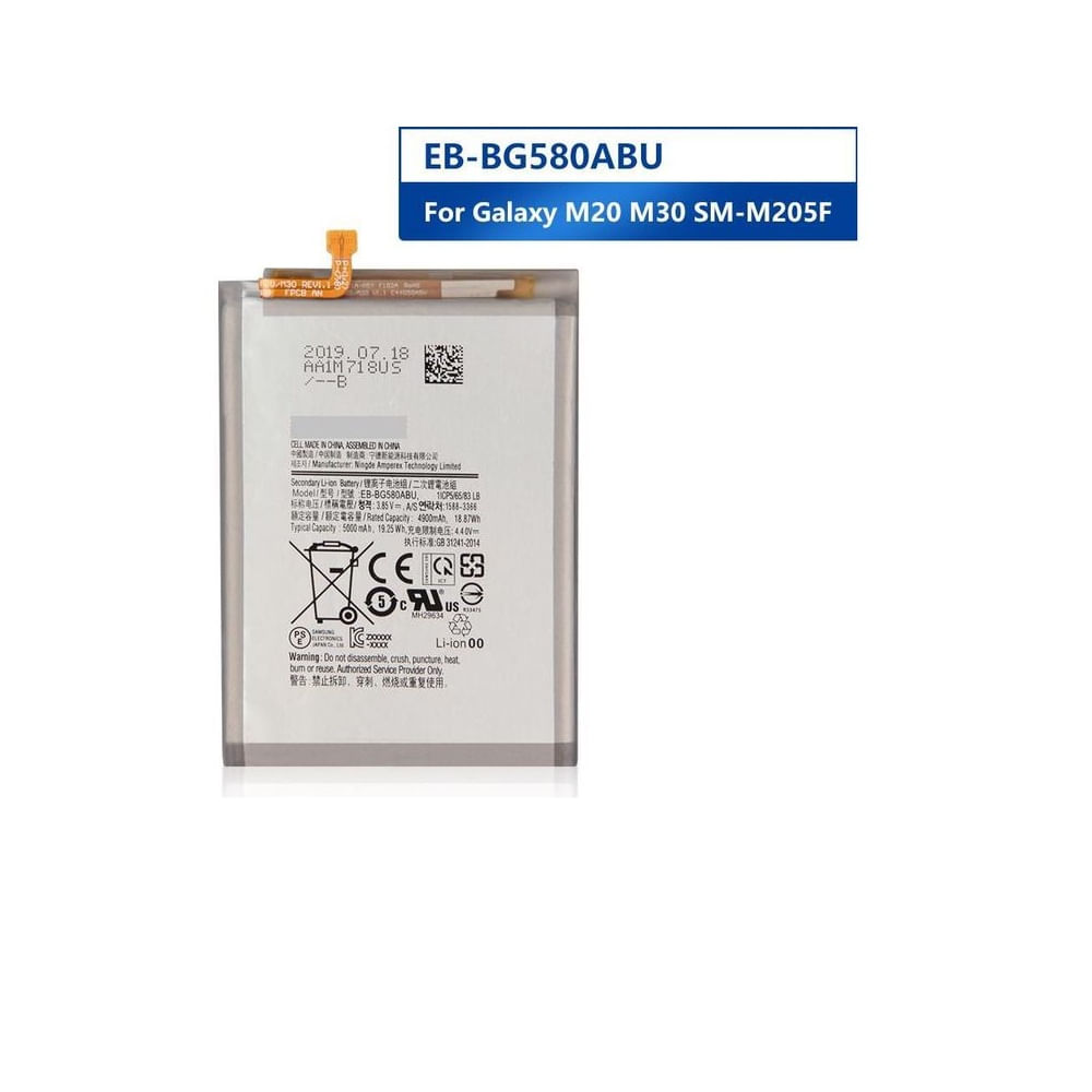 BATERIA SAMSUNG  M20  TORIGINAL-SM NUEVO