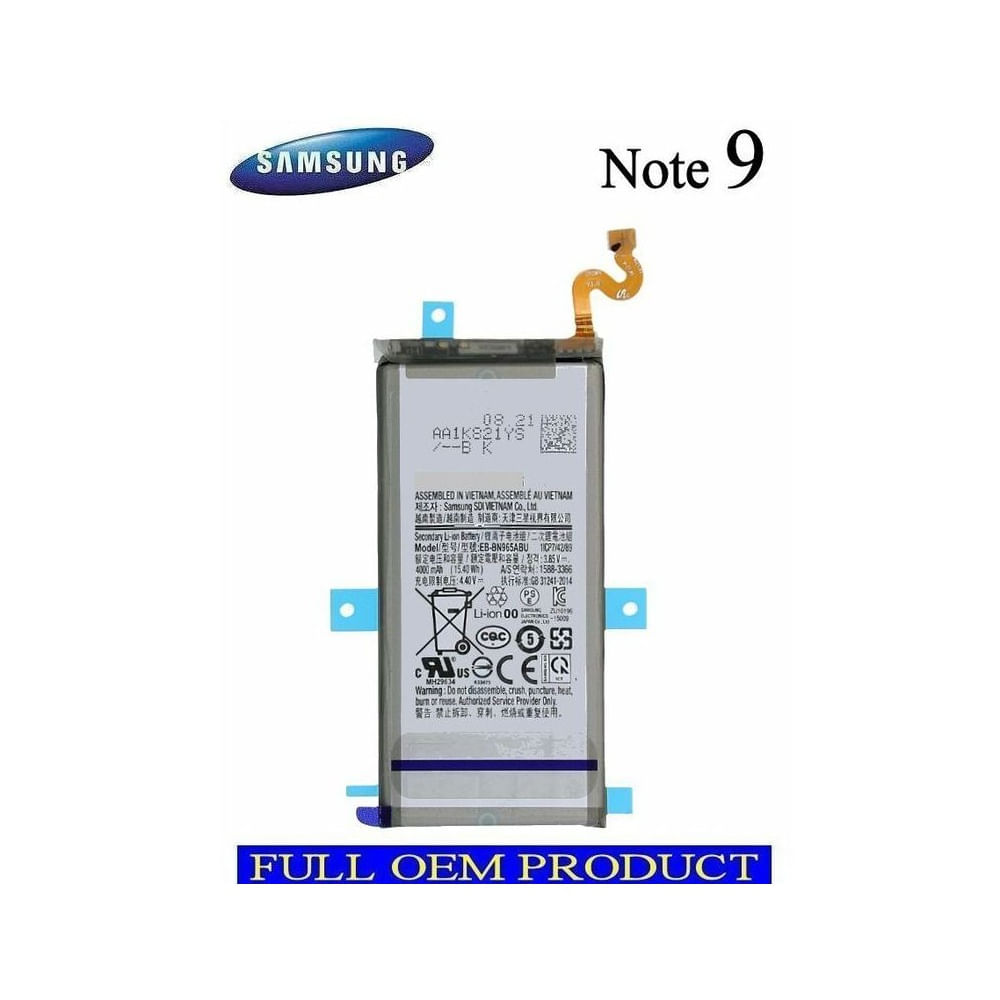 BATERIA  SAMSUNG  GALAXY  NOTE 9   NUEVO - PLOMO