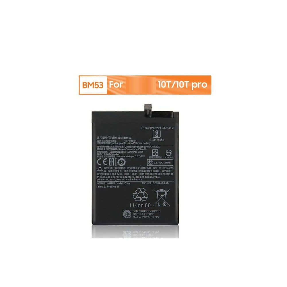 BATERIA MI 10T - 10T PRO BM53 NUEVO.
