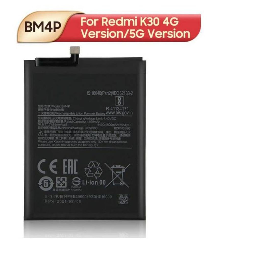 BATERIA K30 - BM4P TORIGINAL-SM  NUEVO-NEGRO