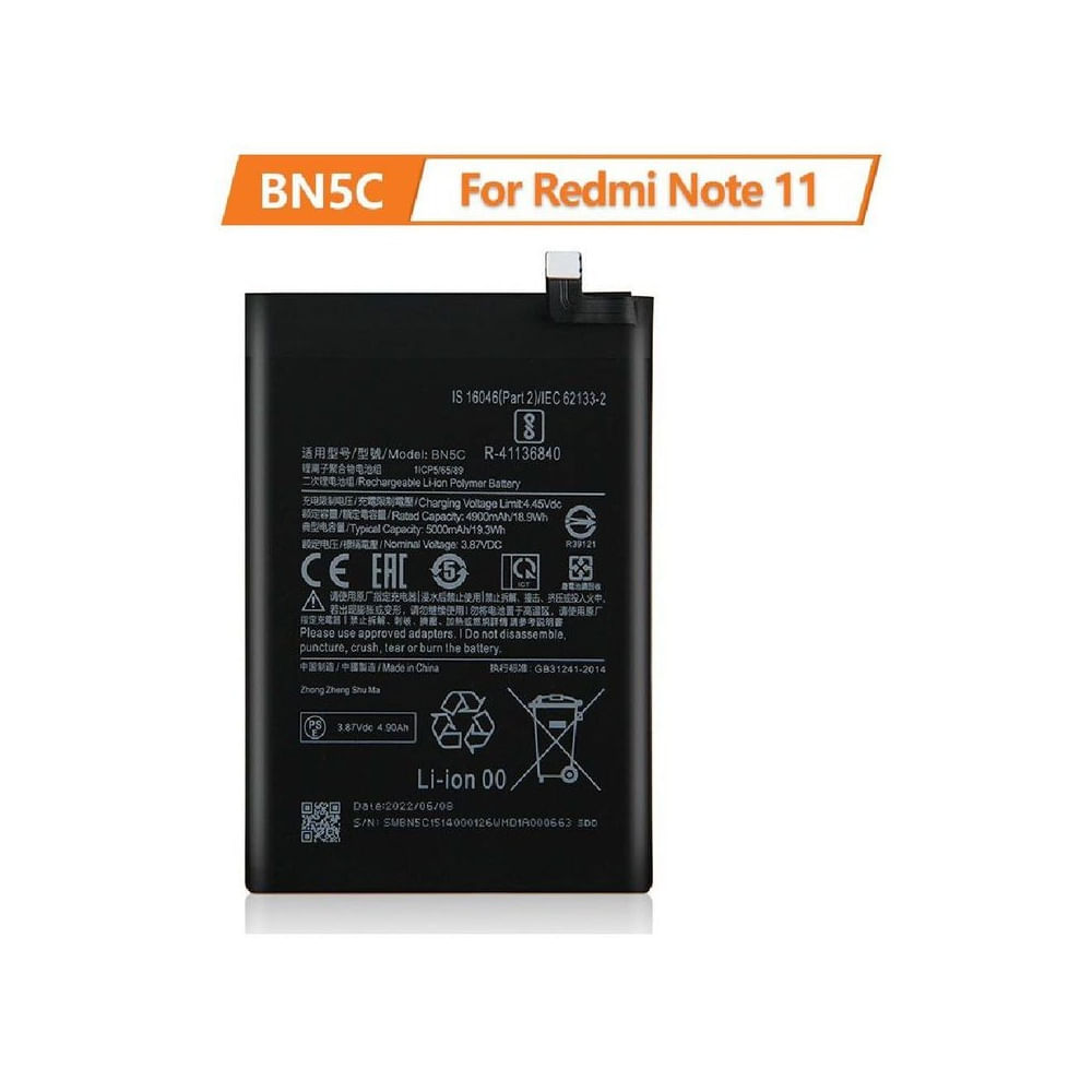 BATERIA NOTE 11 - POCO M4 PRO 5G BN5C NUEVO
