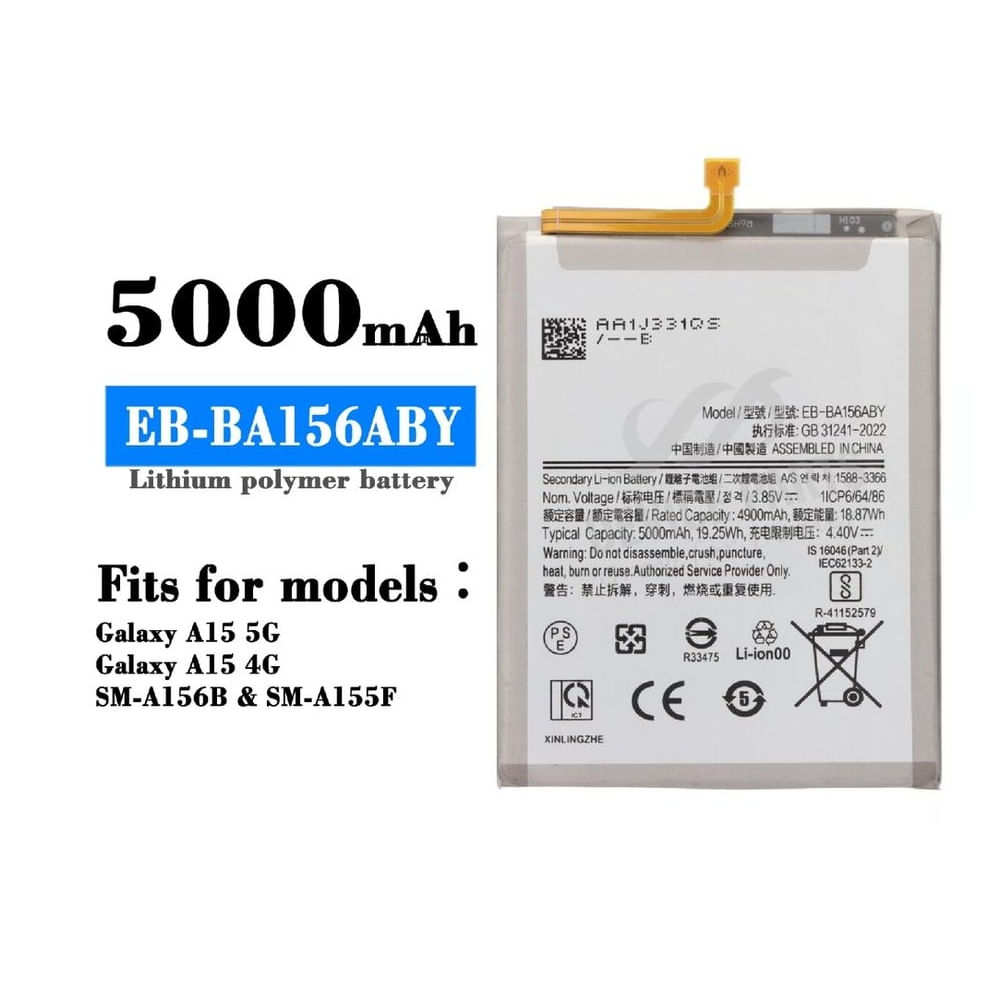 BATERIA GALAXY A15 4G - A15 5G BA156ABY NUEVO