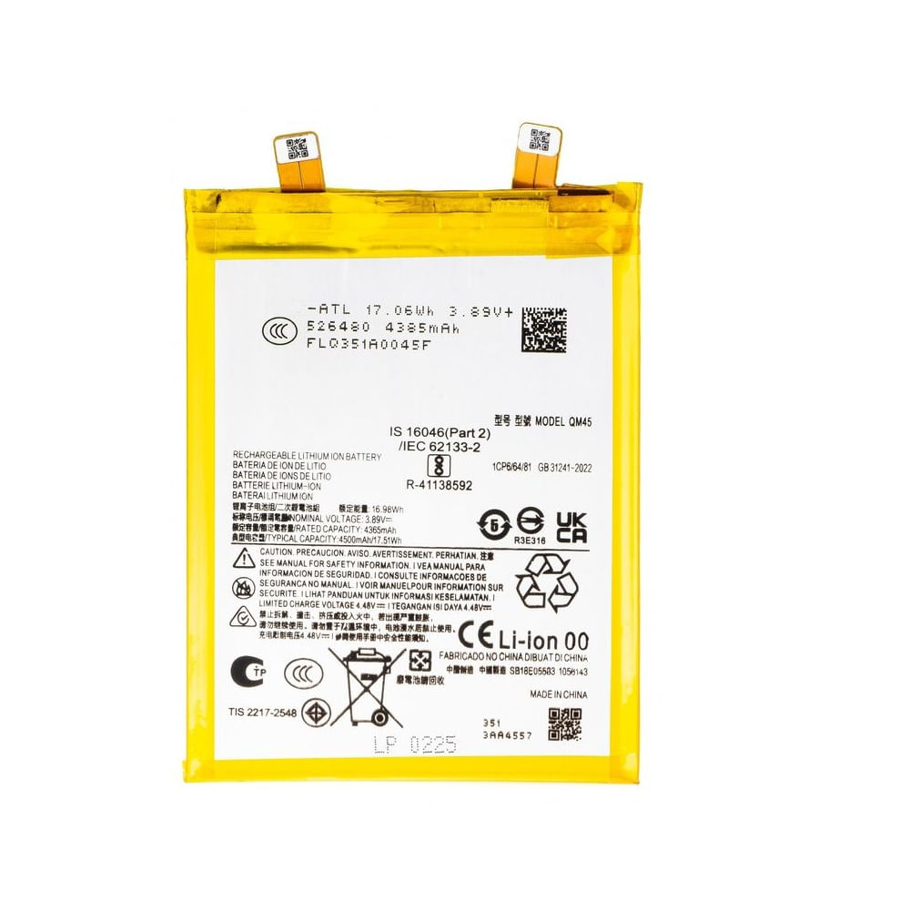 BATERIA MOTO EDGE 50 PRO QM45 NUEVO