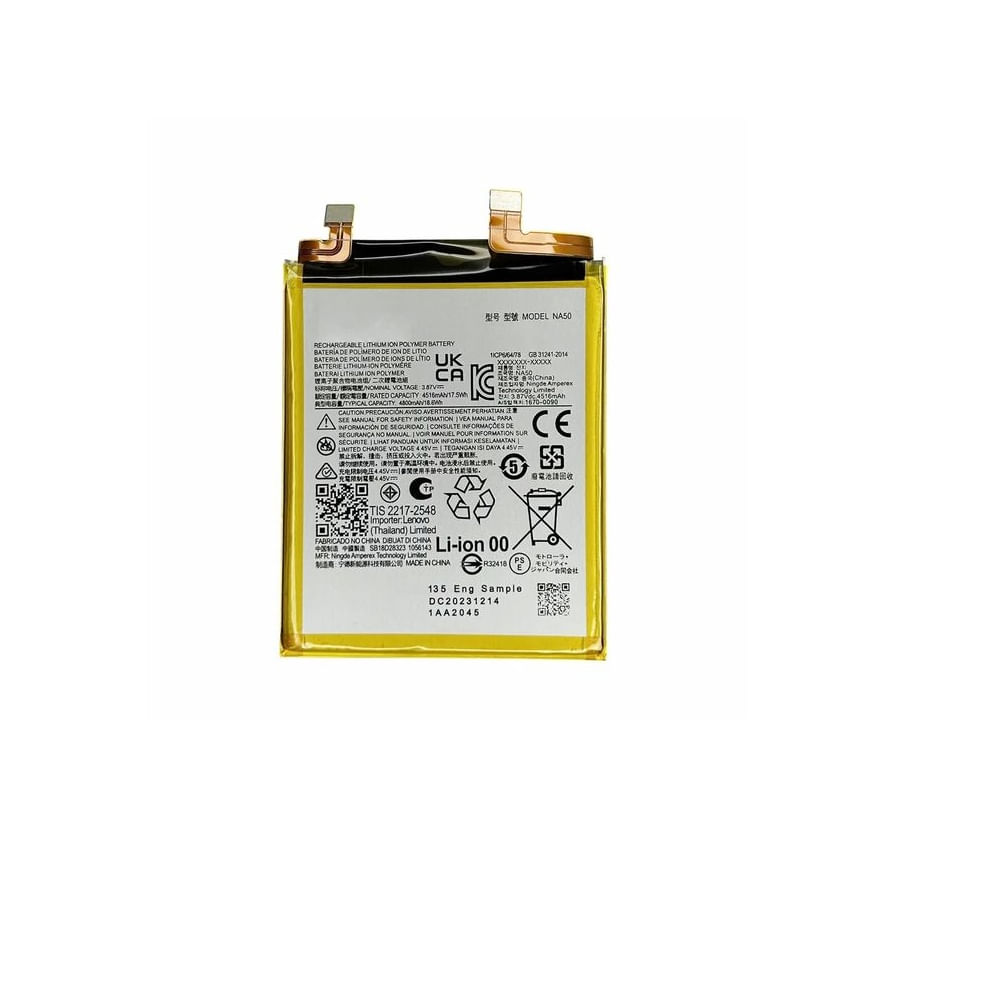 BATERIA  MOTO  Edge 30 PRO NA50  NUEVO - AMARILLO