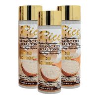 PACK 3 TÓNICO FACIAL EN GEL ARROZ 200ML WOKALI