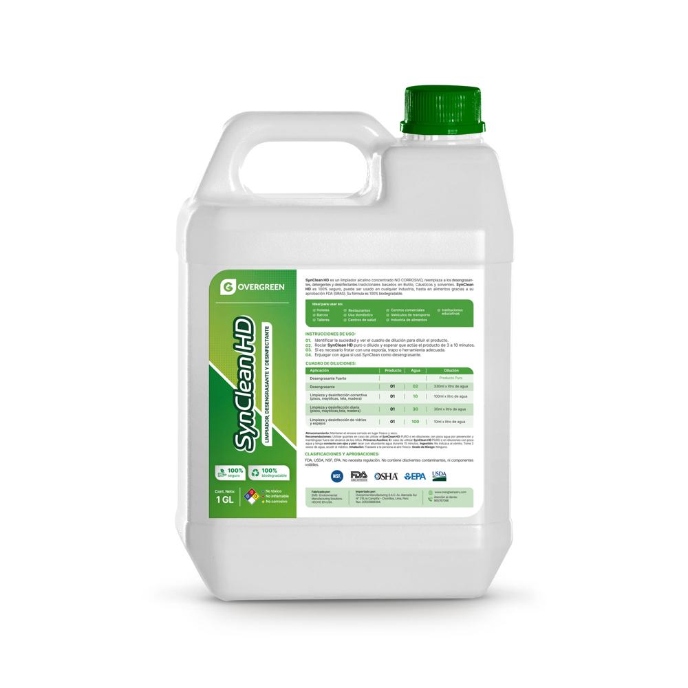 SYNCCLEAN HDSYNCLEAN HD - PRESENTACION 1 GALON - LIMPIADOR Y DESENGRASANTE
