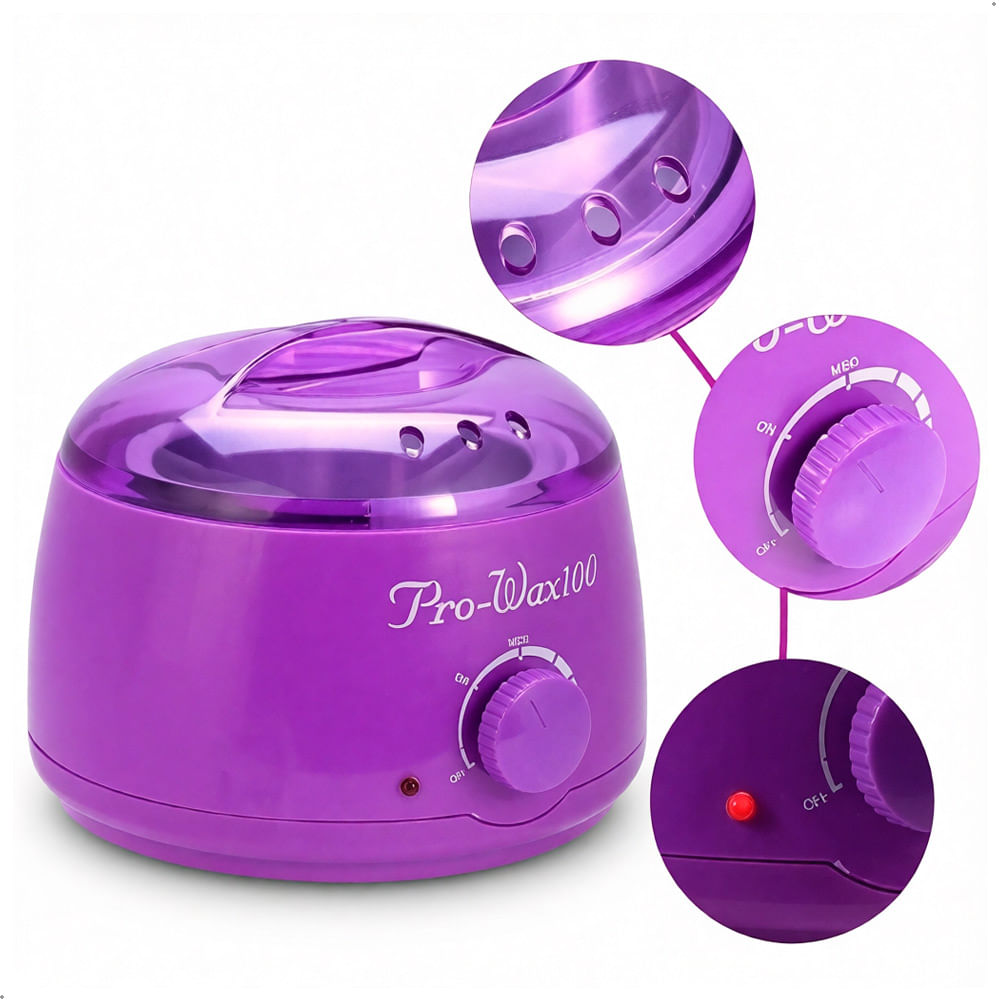 Olla Para Calentar Cera Depilatoria Electrico Pro Wax100