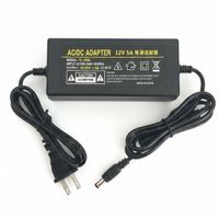 Adaptador de Corriente - Fuente de Poder 12V 5A con Conector 5.5x2.5 mm
