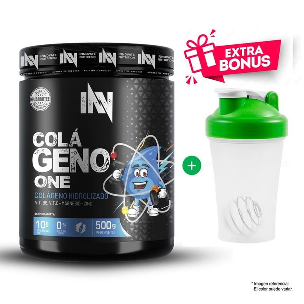 Colágeno One 500gr Mora Shaker