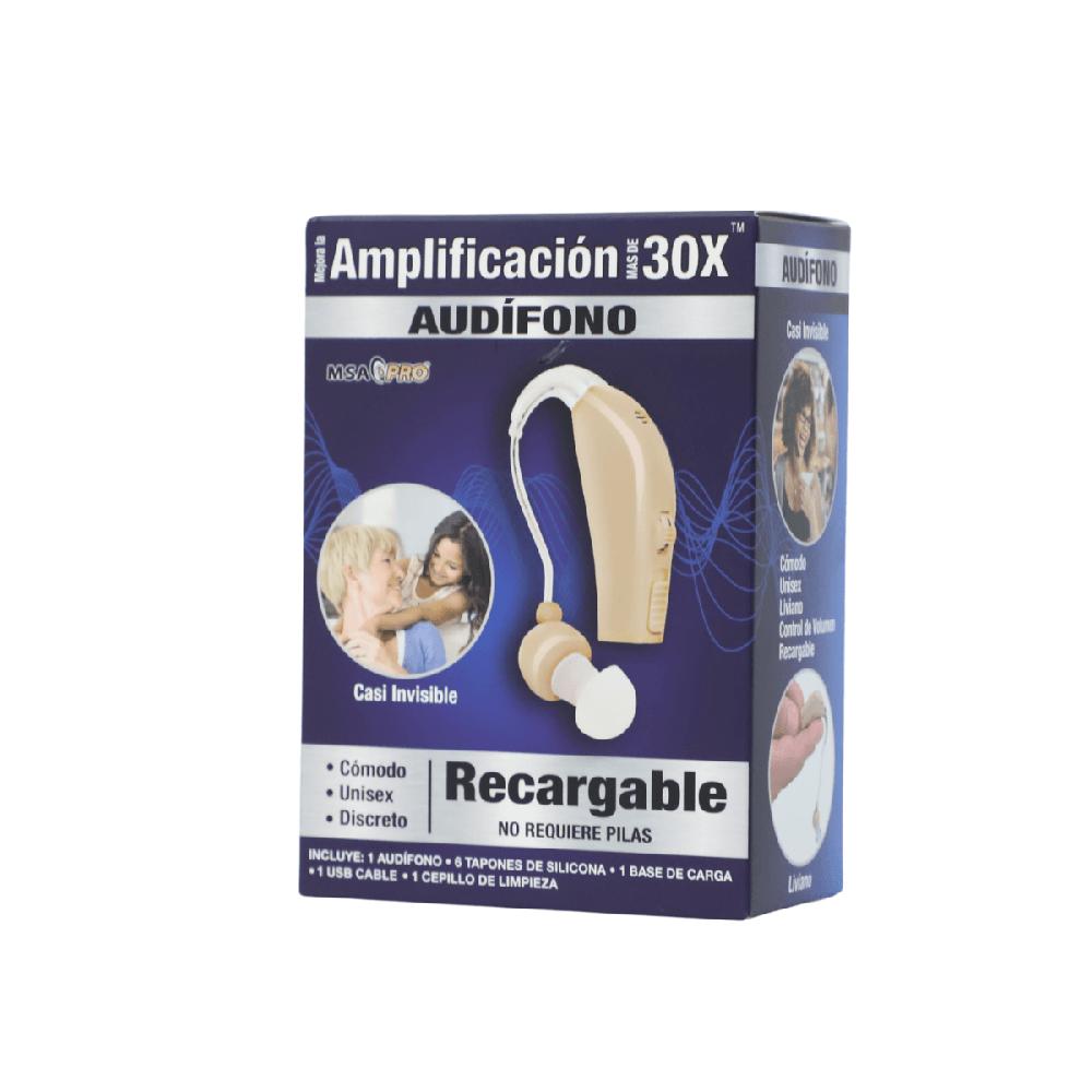 Amplificador de Sonido para Oídos Recargable MSA PRO 30x