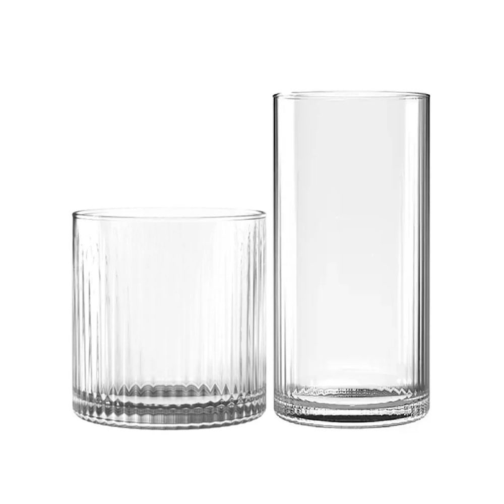 Set Vasos Ferrand X 12 Pzas Pulse Rock 235ml  Long Drink