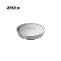 Registro de bronce cromado 2 plg pesado APACHE