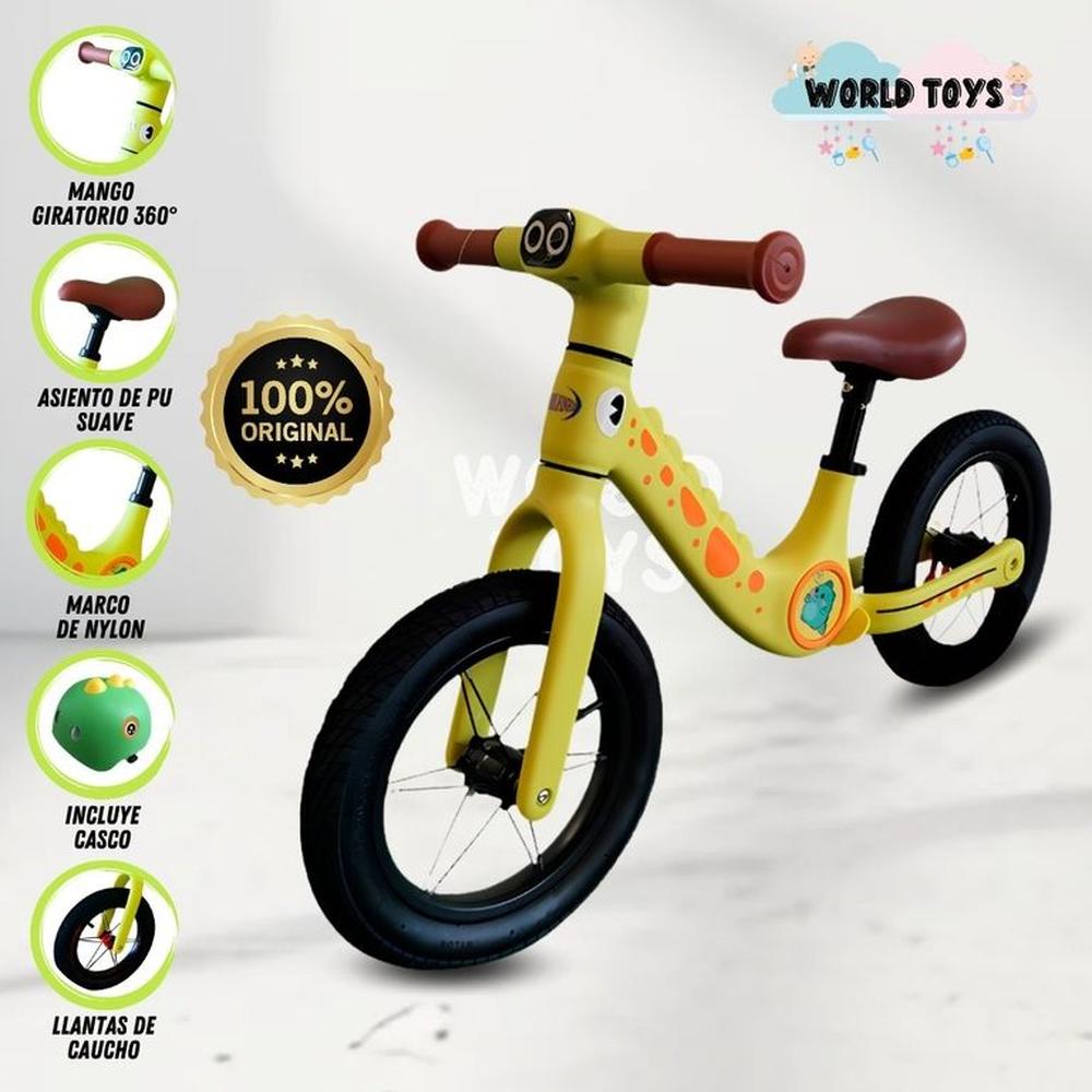 Bicicleta De Equilibrio GIRAFFE Yellow