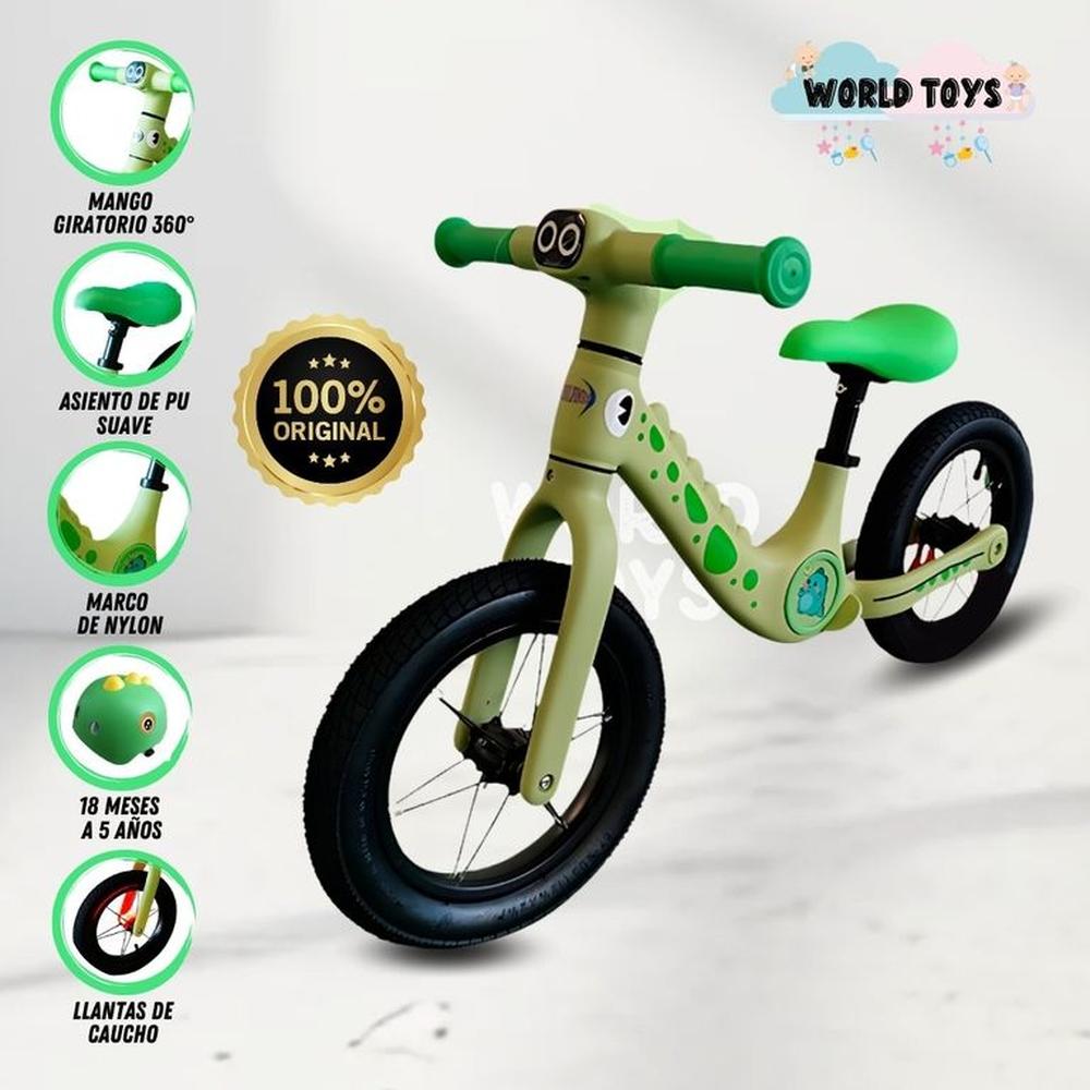 Bicicleta De Equilibrio GIRAFFE Green