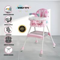 Silla de Comer con Mecedora DALÍ con juguete Pink