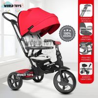 Triciclo Guiador Plegable QUILL PRIME Red