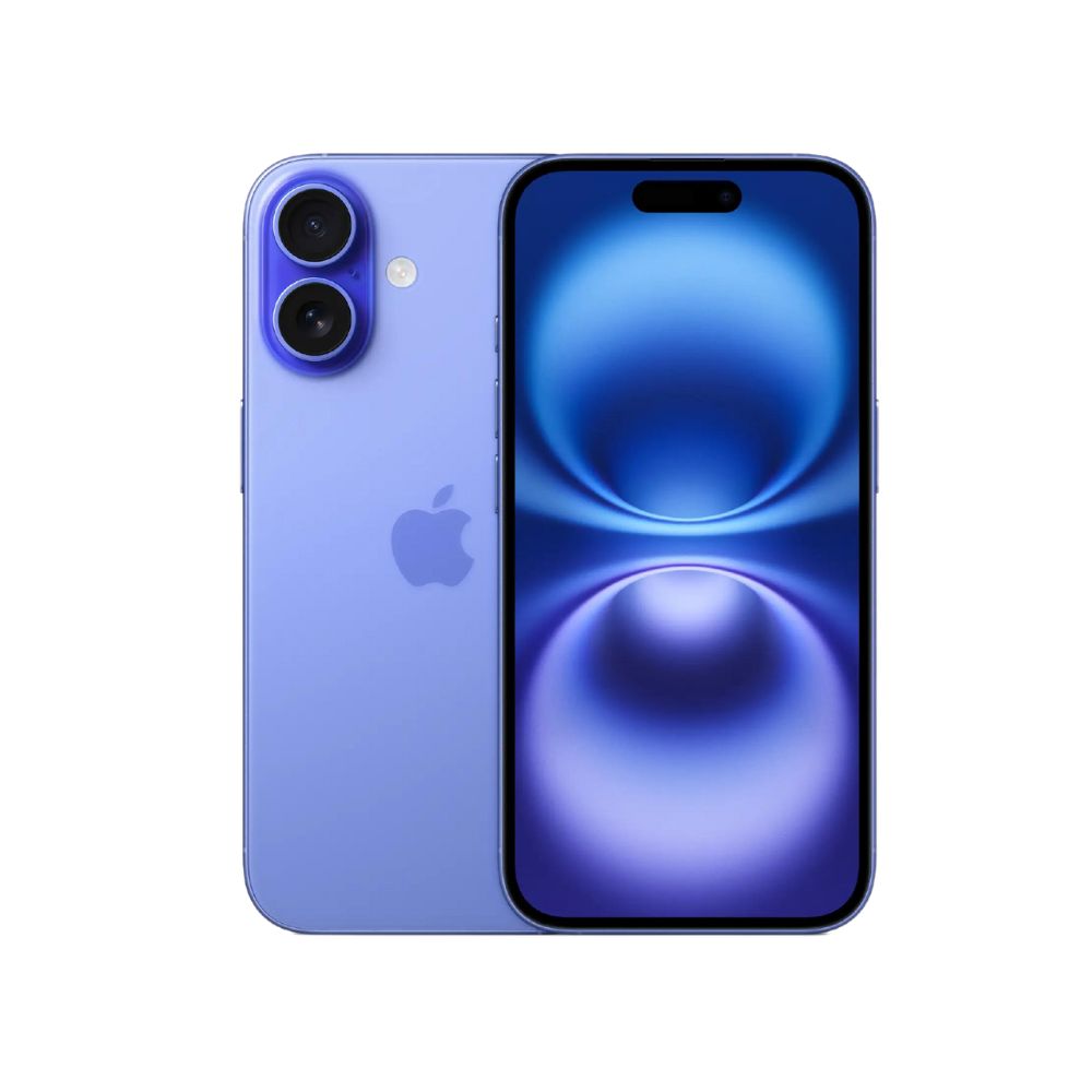 Apple Iphone 16 128Gb 48Mp 12Mp Ultramarine Chip Fisico Case - Mica