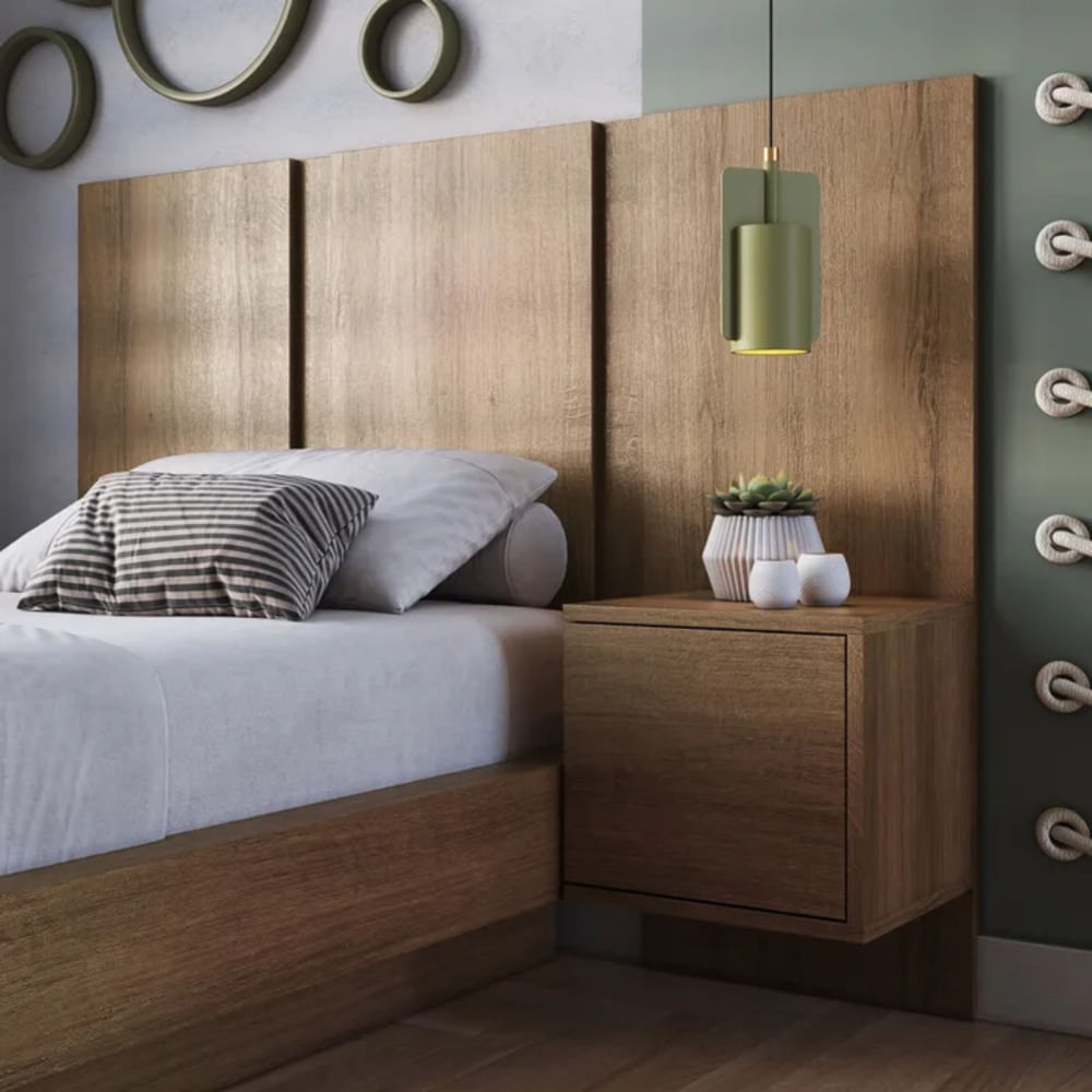 Cabecera 1.5 Plazas Moderna Tali Marrón RyR MUEBLES