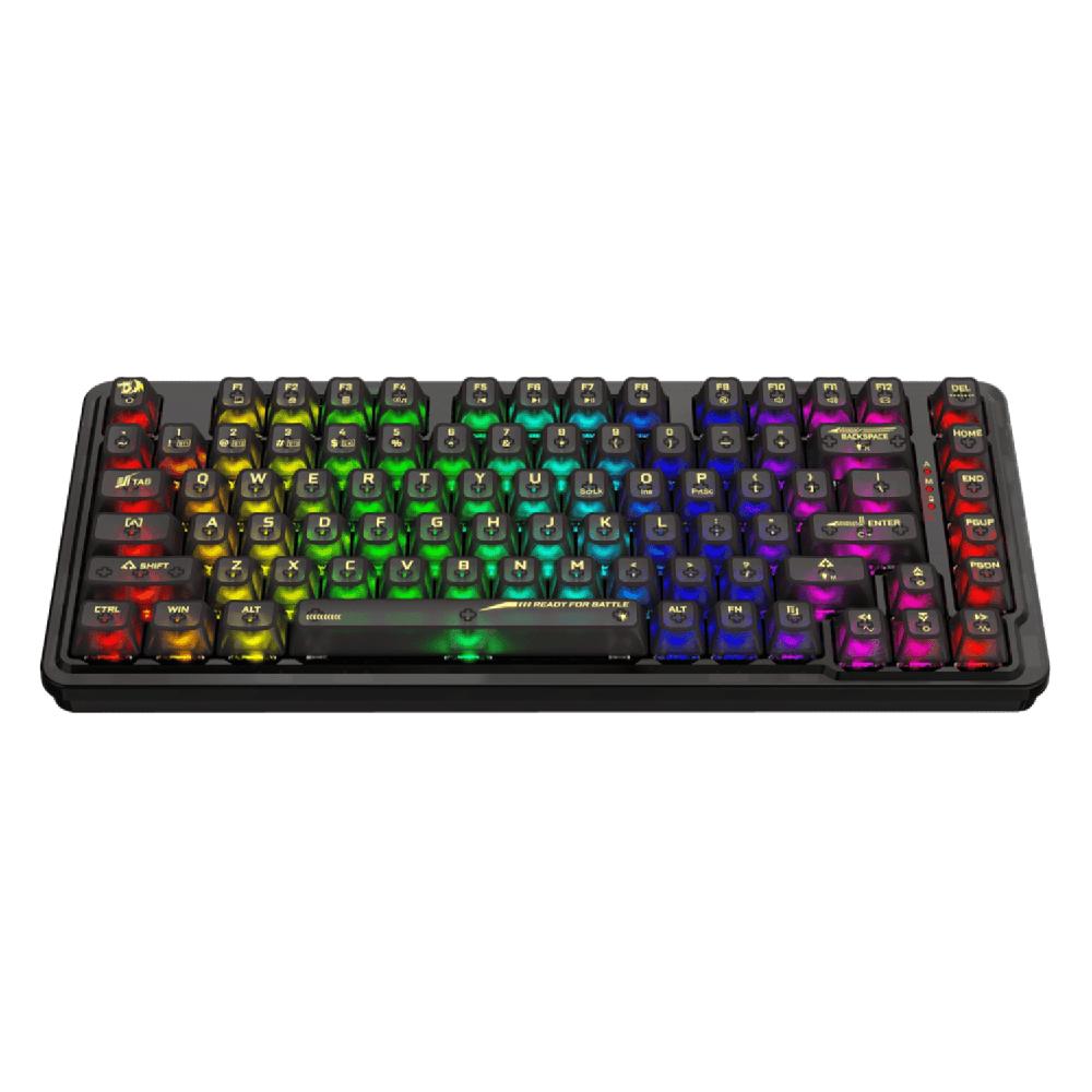 TECLADO REDRAGON ELF PRO Black K649CTB RGB-PRO Wireless English