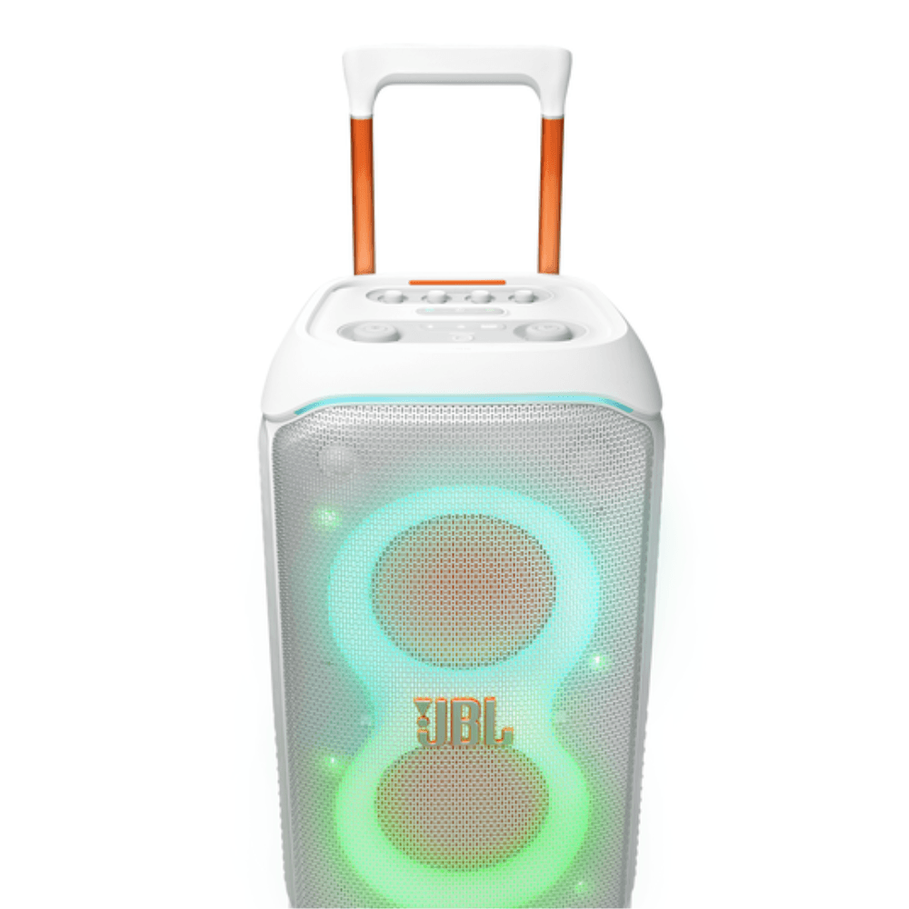 Parlante JBL PartyBox Stage 320 con espectáculo de Luces IPX4 -  WHT