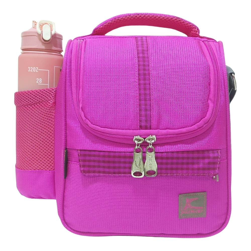 Lonchera Modelo Prado Kengar - Barney Claro