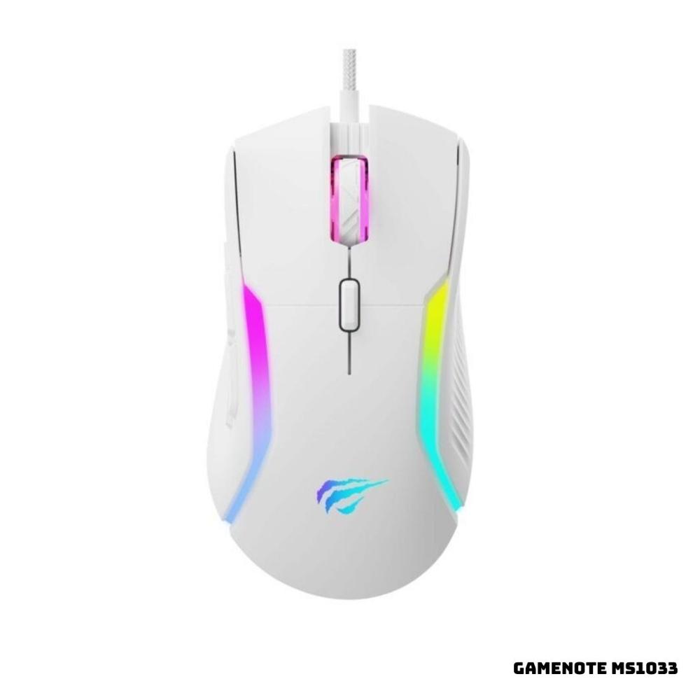 MOUSE GAMER HAVIT GAMENOTE MS1033 8000 DPI