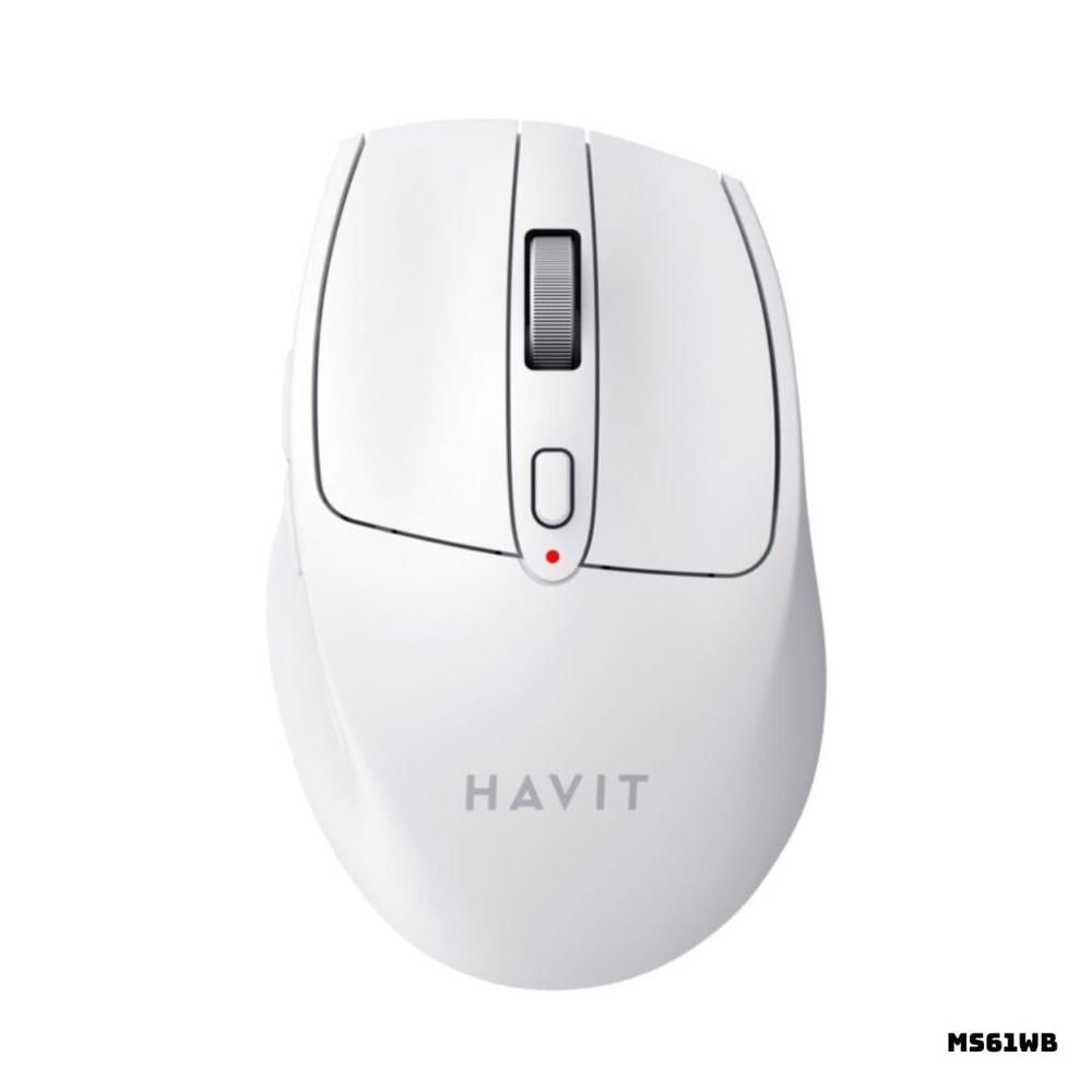 MOUSE INALAMBRICO HAVIT MS61WB 3200 DPI BLANCO