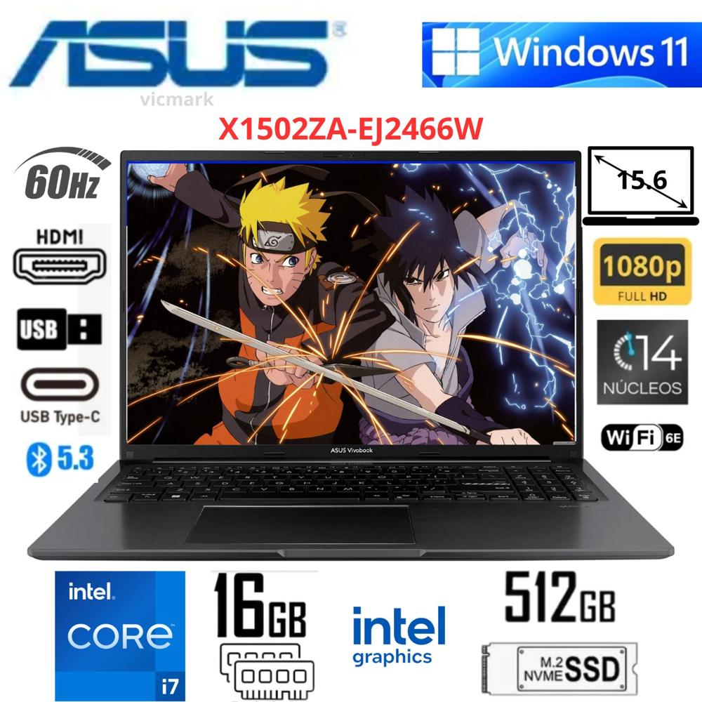 Laptop ASUS X1502ZA-EJ2466W FHD Intel Core i7 16GB 512GB SSD