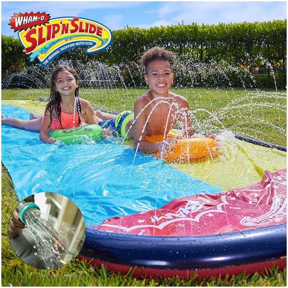 Deslizador Acuático Infantil con Rociadores Para 2 Personas