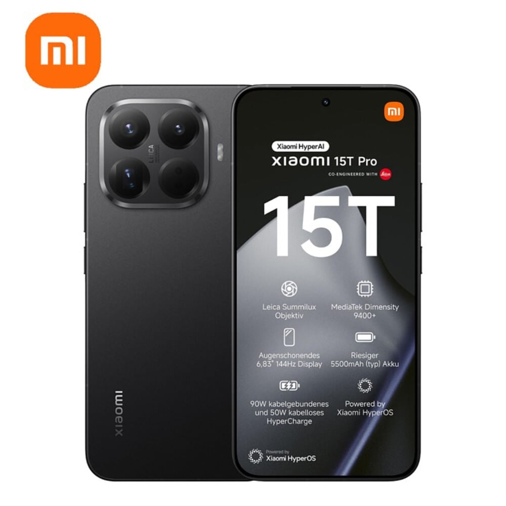 Celular Xiaomi Mi 15T Pro 5G 12GB 512GB Negro