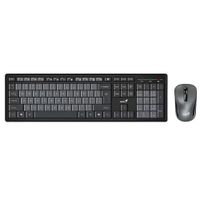 Kit Teclado y Mouse Genius Smart KM-8200 AI Copilot Inalambrico Gris