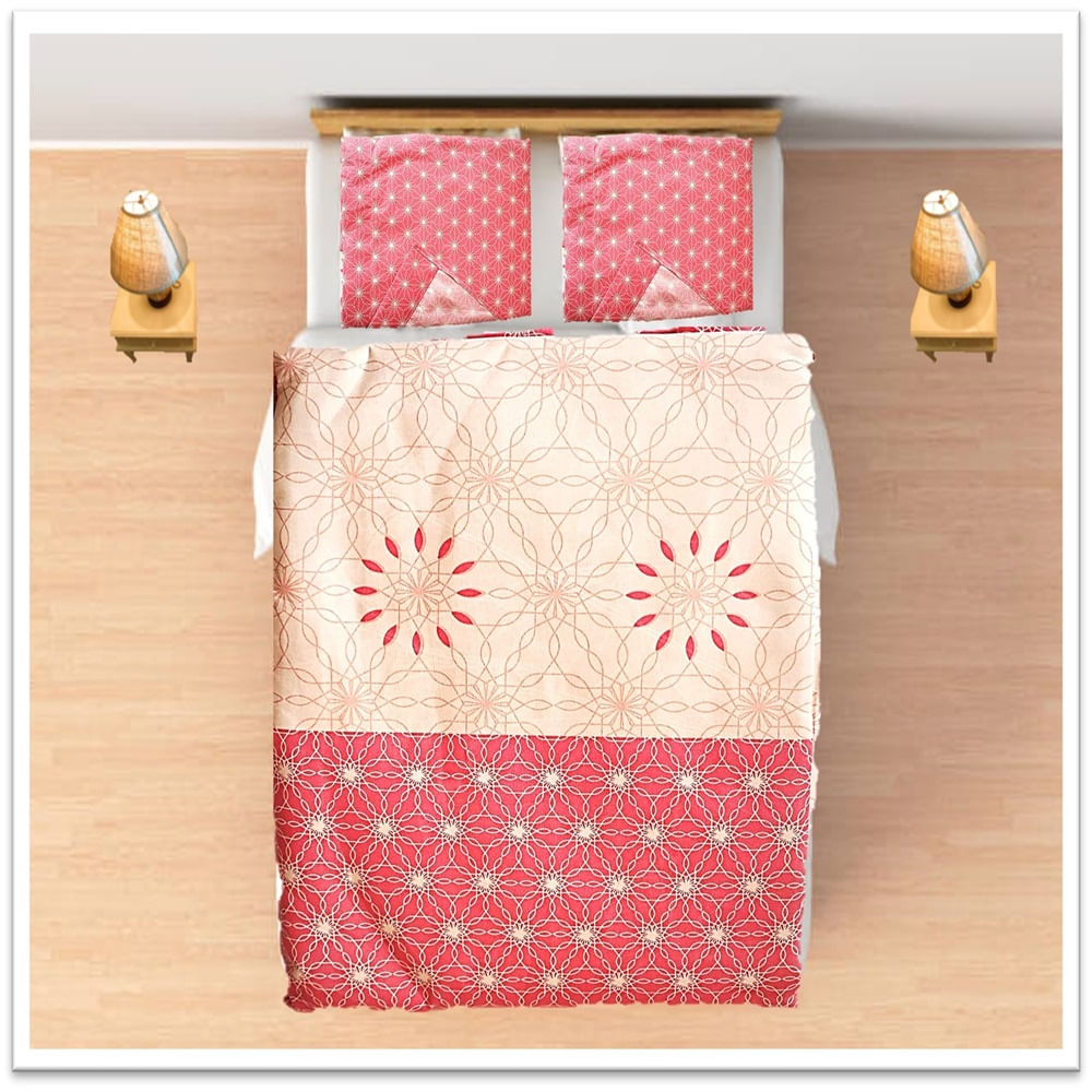 Juego de sabanas tamaño QUEEN cod 220