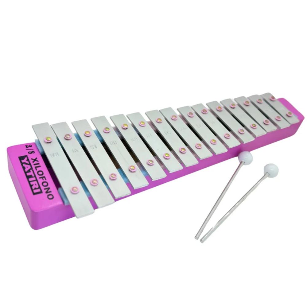 Instrumento Musical Xilófono de Aluminio 2    8 Educativo