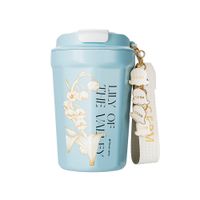 Vaso Térmico Germ Lily Baby Blue 390ml Acero Inoxidable