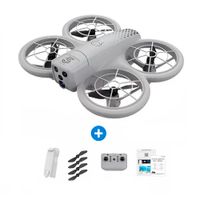 Mini Drone RC CZ05 Gris Control Remoto
