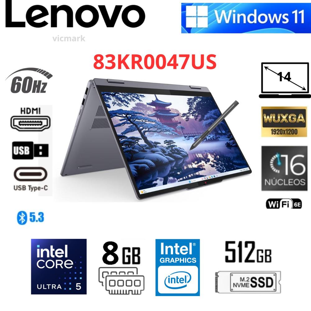 Lenovo 5 2-in-1 14IAL10 Intel Core Ultra 5 225U 8GB 512GB SSD Touch
