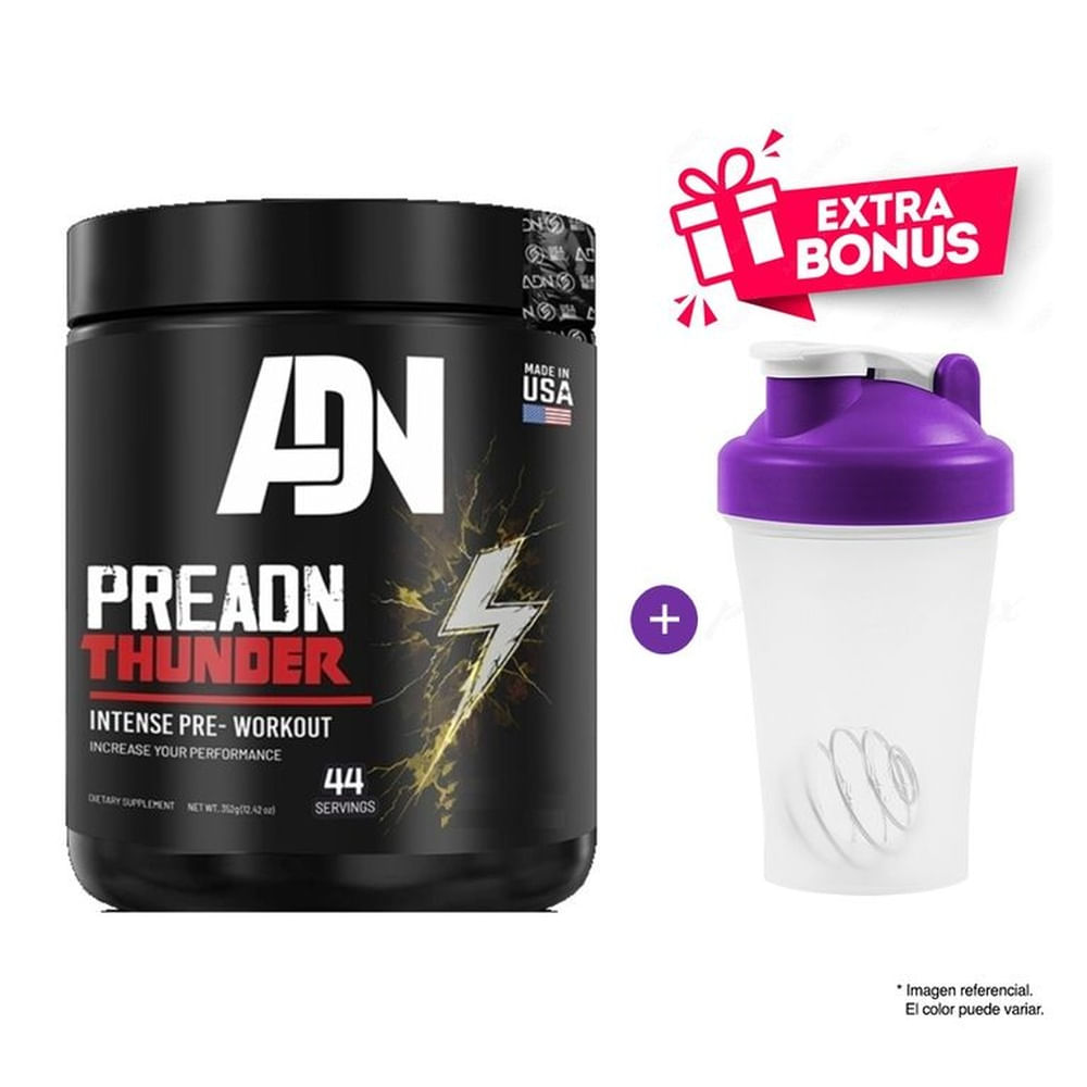 PRE ADN THUNDER 352 GRAMOS ADN NUTRITION FRUIT PUNCH