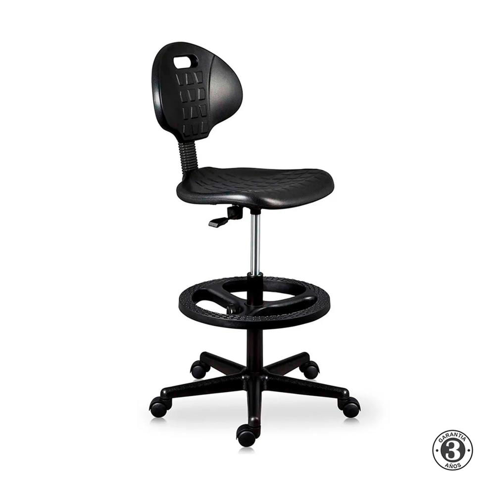 Silla Cajero Twig 1p Ruedas Bn An Negro Ofideas